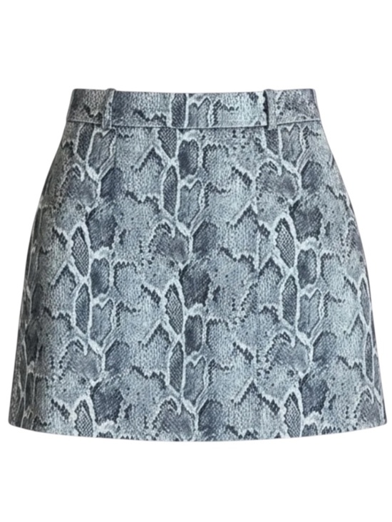 French Connection Dresses & Skirts - French Connection Snakeskin Mini Skirt Brown Multi Animal Print Size 0